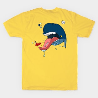 Krill's Life vs Blue Whale T-Shirt